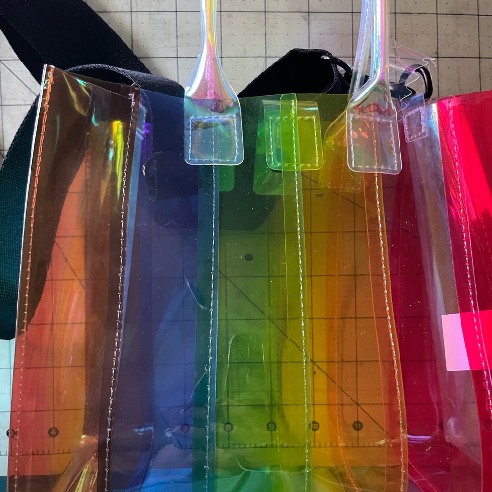 Gently Used Pride Rainbiw Mini Crossbody Bag